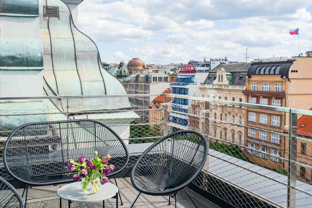 Wenceslas Square Terraces Πράγα Εξωτερικό φωτογραφία
